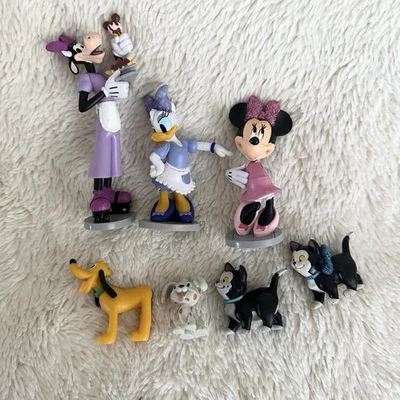 Disney Junior Daisy Clarabelle Minnie Figaro Bella Conjunto de Figuras PVC Pasteles Toppers Foto 1 de 4