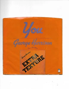 GEORGE HARRISON – You/World Of Stone **US 7" vinyl W/picture slveeve** - Imagen 1 de 2