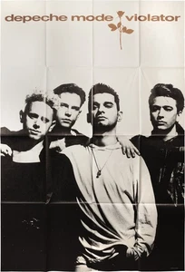 ORIGINAL JUMBO OVERSIZE UK RECORD STORE POSTER FOR DEPECHE MODE'S 1990 #160300 - Picture 1 of 1