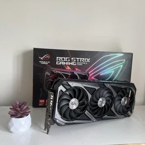 ASUS ROG Strix Radeon RX 6700 XT 12 GB GDDR6 OC AMD Gaming graphics card,HDMI - Bild 1 von 16
