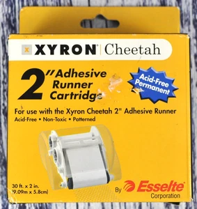 Xyron Cheetah Replacement Adhesive Runner Cartridge 2" X 360" NEW - Picture 1 of 3