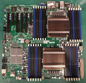 SuperMicro X9DRI-LN4F+ Socket LGA2011 DDR3 Server Motherboard with 2x CPU - Picture 1 of 2
