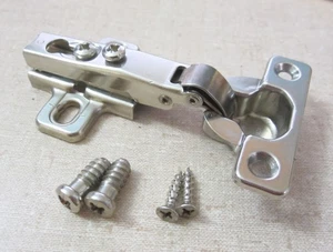 Salice C 6A7 Mini Hinge 26mm Cup 94° w/ Slide-On H3 Mount Plate, Hard To Find! - Picture 1 of 4