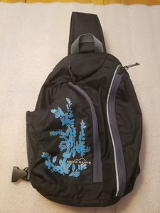 eddie bauer backpack small black Floral Design - Picture 1 of 6