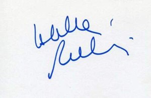 Isabella Rossellini ACTRESS autograph, signed card