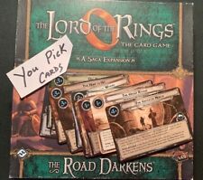 LORD OF THE RINGS The Road Darkens DOUBLE SIDED Cards SAGA EXPANSION You Pick