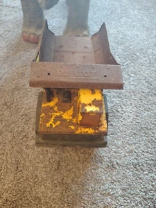 RARE Vintage 1980s Mighty Tonka XMB-975 Metal Dump Truck Yellow Turbo Diesel OOP - Picture 1 of 11