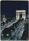 L'Arc de Triomphe, Les Champs-Elysees, Paris, France - 1966 Vintage Postcard