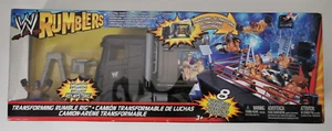 WWE Mattel Rumblers Transforming Rumble Big Rig Arena Playset Rey Mysterio 2011 - Picture 1 of 6