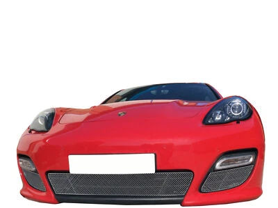 Zunsport Compatible con Porsche Panamera GTS - Juego de Parrilla Frontal - Acabado Plateado Foto 1 de 3