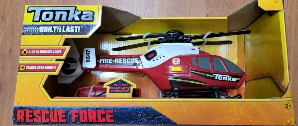 Tonka Rescue Force Fire Rescue Helicopter - Image 1 of 1