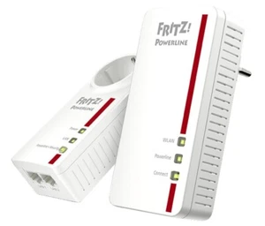 AVM Fritz Powerline 1260E/1220E WLAN Set (WLAN-Access Point) - Photo 1/1