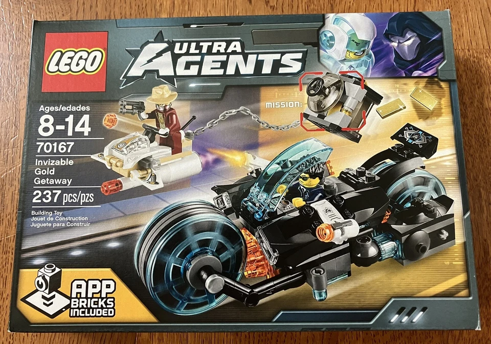 LEGO Ultra Agents: Invizing Gold Getaway (70167) - новый в запечатанной коробке - Изображение 1 из 4