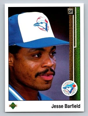 Jesse Barfield 1989 Upper Deck #149 Toronto Blue Jays - Image 1 of 2