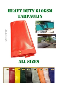 Heavy duty tarpaulin waterproof camping ground sheet cover strong tarpaulin - Picture 1 of 39