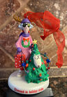 2009 Hallmark A Crabby Little Christmas Maxine Ornament Stressed In Holiday Styl