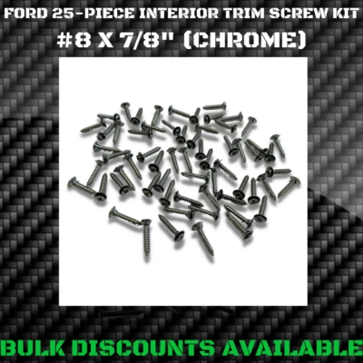 1991 年 + 探险者逃生内门板外部成型装饰 SCREWS CHROME #8 — 第 1/2 张图片