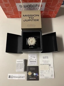 Reloj Omega X Swatch Mission to Jupiter Moonwatch Speedmaster Auténtico Con Recibo - Imagen 1 de 11