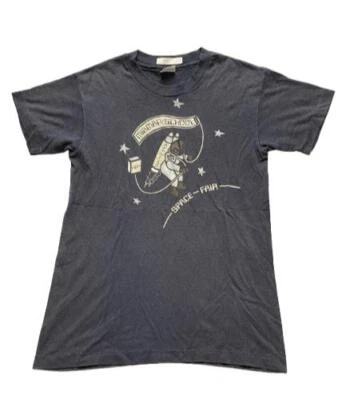 Camisa De Colección Astronauta Juvenil Grande Mirman Escuela Espacio Feria Puntada Única Años 80 Niños Foto 1 de 4