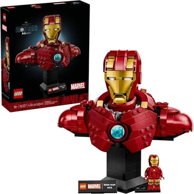 LEGO Marvel Iron Man MK4 Busto Kit de Construcción 76327 Foto 1 de 4