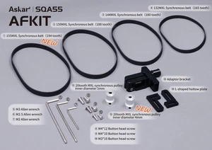 Kit ASKAR SQA55 AF utilizzabile con la maggior parte dei focheggiatori elettronici - Foto 1 di 5