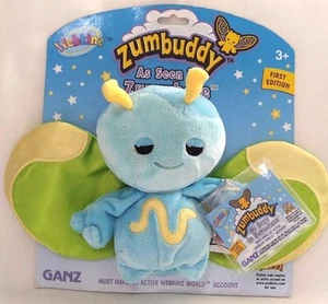 Webkinz Zumbuddy Zeb A Lazy Zum Sealed Code 1st First Edition WE000705 GANZ - Picture 1 of 5