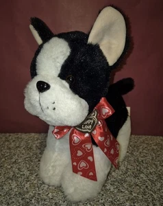 Peluche Puppy Love Día de San Valentín Bulldog Francés 13 pulgadas - Imagen 1 de 9