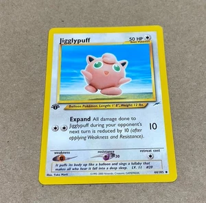 Pokemon Karte - Jigglypuff 1. Edition Neo Destiny 44/105 - Bild 1 von 3