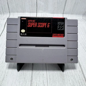 Super Nes Super Scope 6 Super Nintendo Entertainment System SNES Video Game only - Picture 1 of 10