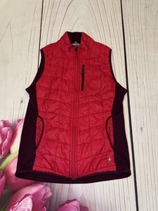 SmartWool Vest Womens Size L Fits M Pink Purple Smartloft Phd Quilted Outdoors - Picture 1 of 6