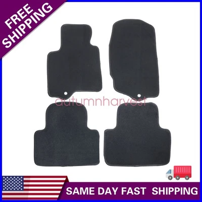 Alfombrillas de terciopelo delanteras y traseras para Infiniti FX35/FX50/QX70 2009-2017 4 PIEZAS Foto 1 de 4