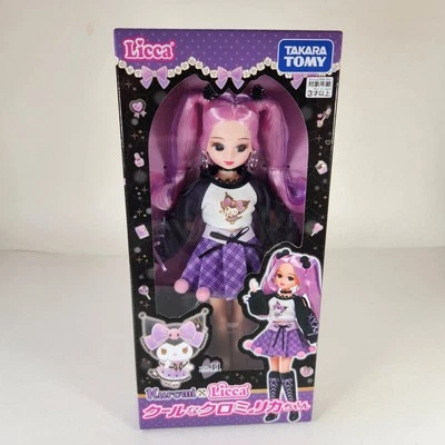 Muñeca Takara Tomy Cool Kuromi x Licca Chan LD-11 Sanrio Japón 2025 VENDEDOR DE EE. UU. Foto 1 de 4