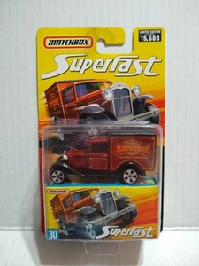 Matchbox Superfast Ford Model A, #30 matchbox Delivery Rust Red With Coll. Box - Picture 1 of 5