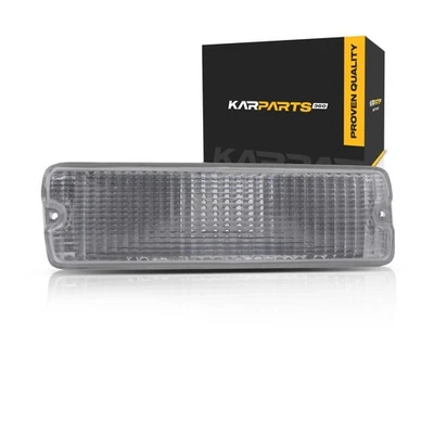 Luz de señal de giro para Dodge D150/D250/D350 1991-1993 lente transparente del lado del pasajero Foto 1 de 4