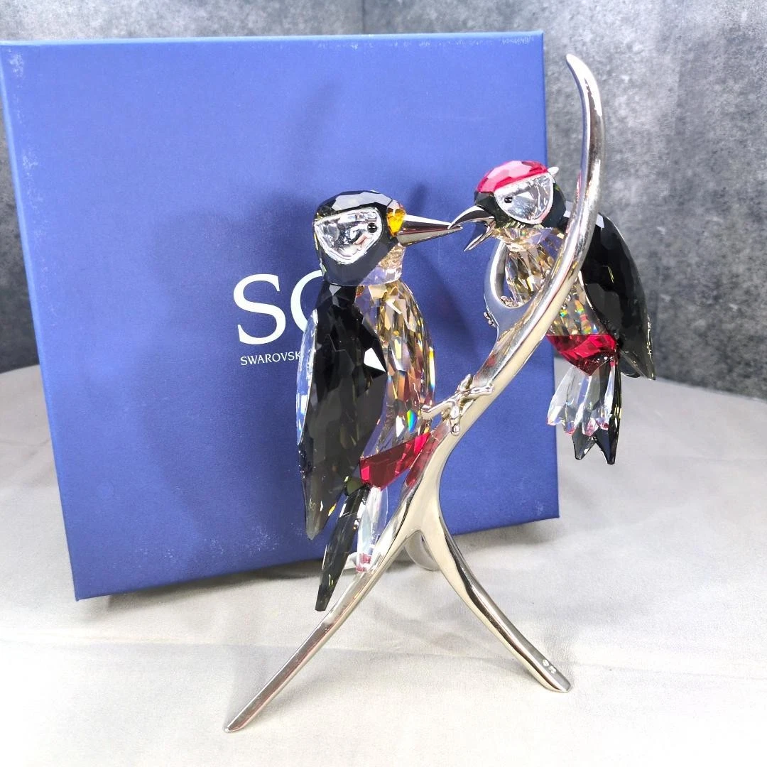 Swarovski Crystal Woodpecker for sale | eBay