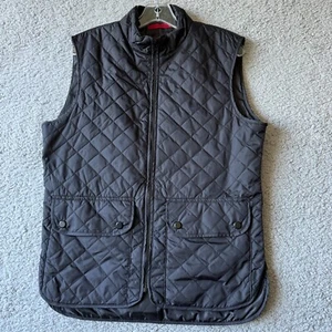 NEW Zara Man Jacket Mens Medium Black Puffer Vest Down Quilted Coat Outdoor - Picture 1 of 13