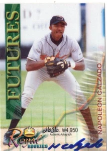 2000 Royal Rookies Futures Autographs #33 Napoleon Calzado /4950 - Picture 1 of 1
