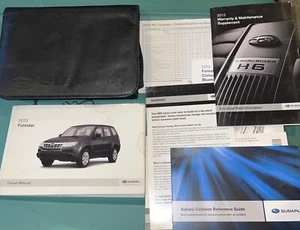 Juego de libros Subaru Forester 2013 manual del propietario con estuche 13 - Imagen 1 de 1