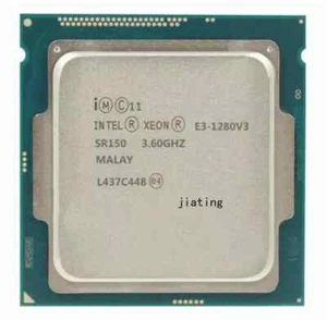 Intel Xeon E3-1280 v3 LGA 1150 CPU Processor SR152 3.6GHz Quad Core 82W 8MB - Picture 1 of 1