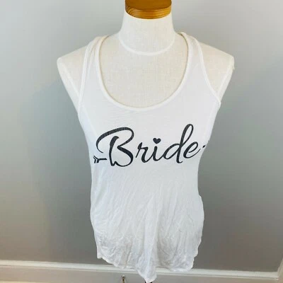 Camiseta sin mangas nupcial Francescas Alya para mujer XS blanca espalda deportiva boda novia Foto 1 de 3