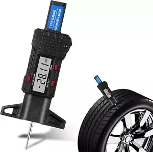 LCD Display Tire Thread Measuring Gauge Digital Tire Depth Gauge Tire Tread Dept - Picture 1 of 12