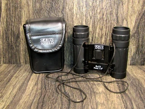 Sports Afield 8x21 Magnification 7.0 Field Binoculars Folding with Carrying Case - Picture 1 of 8