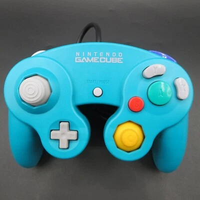 Nintendo GameCube Controller DOL-003 Emerald Blue Working Genuine Official - Image 1 of 4