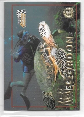 1996 Pinnacle Action Packed #99 JEFF GORDON - DuPont - NM/Mint - Image 1 of 2