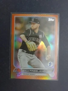 2022 Topps 1a edizione arancione/75 Kyle Freeland #169 - Foto 1 di 3