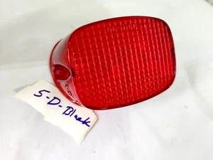 Lente de luz trasera roja Harley Davidson 68034-77 - Imagen 1 de 4