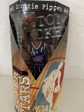 1999 Mattel NBA Super Stars 13" Figure Scottie Pippen Houston Rockets Upper Deck