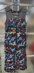 Boulder Gear Kids Size 5 - Ski Snow Bib - Multicolor - Snowboard - Winter - Picture 1 of 4