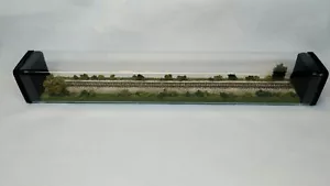 Z SCALE 14" DISPLAY TUBE - "SUMMER SCENE" - FOR ANY Z LOCOS AND CARS - Picture 1 of 12