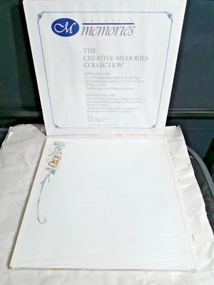 Creative Memories 12x12 Original Size "WEDDING" Border Pages - Image 1 of 4